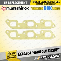 2 x Exhaust Manifold Gasket for Holden Commodore Calais Crewman VS VT VX VY V6