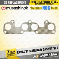 Exhaust Manifold Gasket Set for Ford Laser KA KB KC KE Meteor GA GB I4 8v 81-89