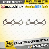 Exhaust Manifold Gasket Set for Ford Fairlane LTD AU NA NC NF NL 3.9 4.0 I6 12v