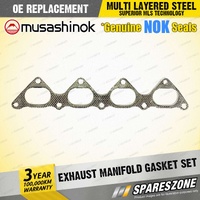 Exhaust Manifold Gasket Set for Mitsubishi Galant HG HH Lancer CB I4 16v 88-92