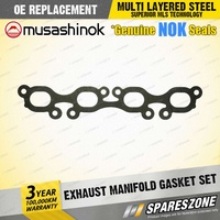 Exhaust Manifold Gasket Set for Nissan Serena C23 NX NXR B13 I4 16v