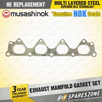 Exhaust Manifold Gasket Set for Mitsubishi Lancer CA CB CC CE 1.8L I4 16v 92-03