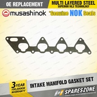 Intake Manifold Gasket Set for Mitsubishi Galant HJ Nimbus UF I4 16v 1991-1995