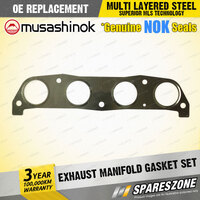 Exhaust Manifold Gasket Set for Toyota Corolla ZZE122R MR2 MRS ZZW30R 1.8L I4