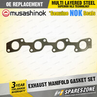 Exhaust Manifold Gasket Set for Toyota Hiace LH 56 66 71 85 103 119 125 4 Runner