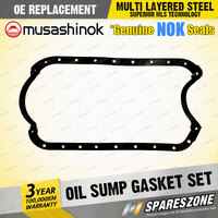 Oil Sump Gasket Set for Toyota Corolla KE55 KE70 Liteace KM20 I4 8V 11/78-08/85