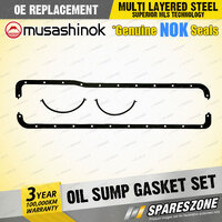 Oil Sump Gasket Set for Ford Falcon EA EB ED EL EF XG XH I6 12V 03/1988-06/1999