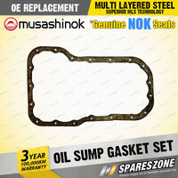 Oil Sump Gasket Set for Mazda 929 HCSP MPV LVEW V6 18V 24V 3.0L 06/1987-09/1999