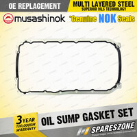Oil Sump Gasket Set With Aluminium Oil Pan for Ford Ka TA TB I4 8V 11/99-12/03