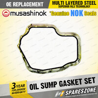 Lower Oil Sump Gasket Set for Holden Astra AH TR TS Vectra JR JS JS2 I4 96-10