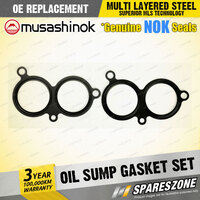 Oil Sump Gasket Set for BMW 316i 318i E36 LIMITED E36 1.6L 1.8L I4 8V 1995-1999