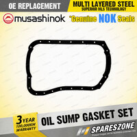 Oil Sump Gasket Set for Daihatsu Charade CXT TS Hijet 0.8L 1.0L I3 6V 1978-1998