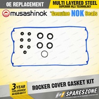Rocker Cover Gasket Kit for Honda Prelude BA4 2.0L B20A6 I4 16v DOHC 106KW 87-91