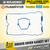 Rocker Cover Gasket Set - 2 Bolt Holes for BMW 118i 120i E82 E87 E88 316Ti E46