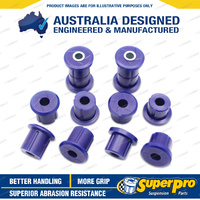 SuperPro Rear Leaf Spring Bush Kit for Toyota LandCruiser 74 76 78 Ser KIT087K
