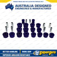 SuperPro Rear Radius Arms Panhard Rods Bush Kit for Toyota LandCruiser 90 Ser