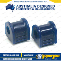 SuperPro 24mm Front Sway Bar Mount Bush Kit for Holden Apollo JK JL 1 Degree