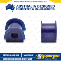 SuperPro 18mm Rear Sway Bar Mount Bush Kit for Mitsubishi Starwagon 4x4