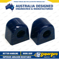 SuperPro 22mm Rear Sway Bar Mount Bush Kit for Subaru Liberty BC BJ BF 1989-1994