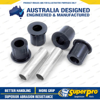 SuperPro Front Spring Rear Bush Kit All for Ford Trader T4100 Series 1980-1989