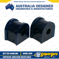 SuperPro 30mm Rear Sway Bar Mount Bush Kit for Land Rover Discovery Series 1