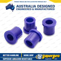 SuperPro Rear Spring Shackle Upper Bush Kit for Daihatsu Rocky Hard Top Scat