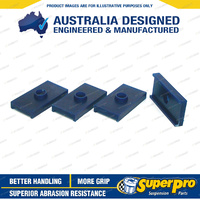 SuperPro Rear Spring Insulator Pad Bush Kit for Austin-Healey Sprite Mk 1 Mk 4