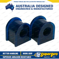 SuperPro 24mm Rear Sway Bar Mount Bush Kit for Daihatsu Charade G200 G202 G203