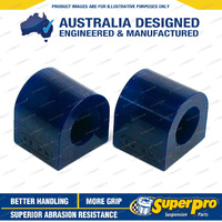 SuperPro 19mm Front Sway Bar Mount Bush Kit for Nissan Navara D21 2WD 1985-1999