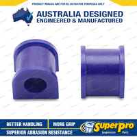 SuperPro 27mm Front Sway Bar Mount Bush Kit for Toyota LandCruiser 100 Series