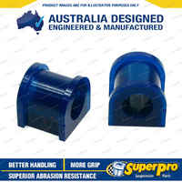 SuperPro 20mm Rear Sway Bar Mount Bush Kit for Mazda 323 Astina BG 1989-1994