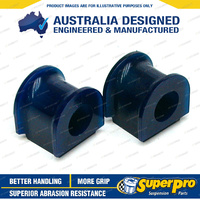 SuperPro 19mm Rear Sway Bar Mount Bush Kit for Jaguar S-Type X-Type X400