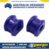 SuperPro 20mm Rear Sway Bar Mount Bush Kit for Ford Falcon BA BF Sedan 2002-2008
