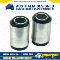 SuperPro Front Control Arm Lower Inner Rear Bush Kit for Ford Laser KH Double