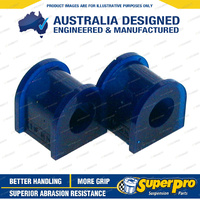 SuperPro 20mm Rear Sway Bar Mount Bush Kit for Ford Escort Mk 4 Sierra 80-00