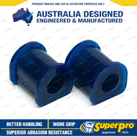 SuperPro 18mm Rear Sway Bar Mount Bush Kit for Suzuki Swift MK 2 1989-2005