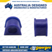 SuperPro 27mm Front Sway Bar Mount To Link Bush Kit for Mitsubishi Challenger PA