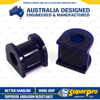 SuperPro 22mm Rear Sway Bar Mount Bush Kit for Ford Escort Mk 2 1974-1980