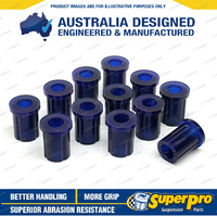 SuperPro Front Leaf Spring Bush Kit for Toyota LandCruiser 40 43 45 47 Series