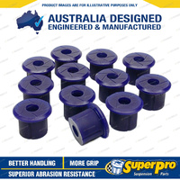 SuperPro Rear Leaf Spring Bush Kit for Toyota LandCruiser 75 Series 1985-1999