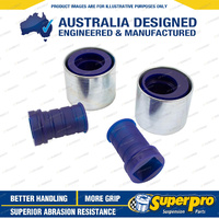 SuperPro Front Control Arm Lower Inner Rear Bush Kit Single Offset for BMW 3 E46