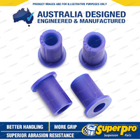 SuperPro Rear Spring Shackle Upper Bush Kit for Foton Tunland P201 4WD 2012-on