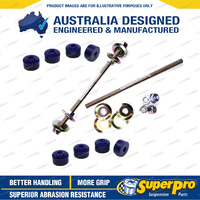 SuperPro Front Sway Bar Link and Bush Kit for Toyota LandCruiser 70 73 75 Ser