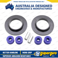 SuperPro Front Spring Seat & Upper Shock Mount Kit for Nissan Navara D40 05-14