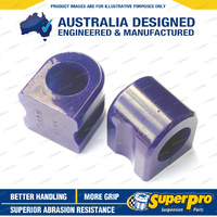 SuperPro 24mm Rear Sway Bar Mount Bush Kit for Lexus GS S140 1993-1997