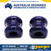 SuperPro 22mm Rear Sway Bar Mount Bush Kit for Ford Falcon FG FGX Sedan 2008-on