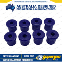 SuperPro Rear Leaf Spring Shackle Bush Kit Rear for Toyota LandCruiser 76 78 79