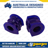 SuperPro 24mm Rear Sway Bar Mount Bush Kit for Nissan 370 Z Z34 2009-on