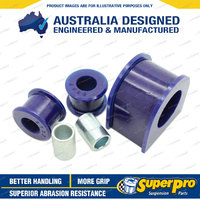 SuperPro Front Steering Rack & Pinion Mount Bush Kit for Mitsubishi Colt RG