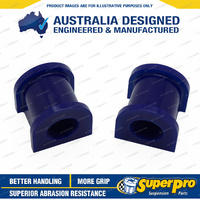 SuperPro 18mm Rear Sway Bar Mount Bush Kit for Toyota LandCruiser Prado 150 Ser